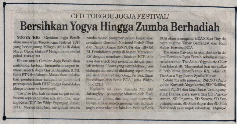 Kliping jogja terbaru